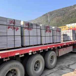 临汾 芝麻灰地铺石出货日常