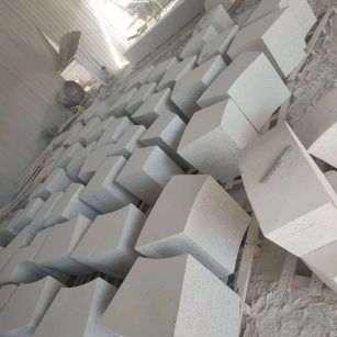 临汾 白麻花岗岩异形坐凳