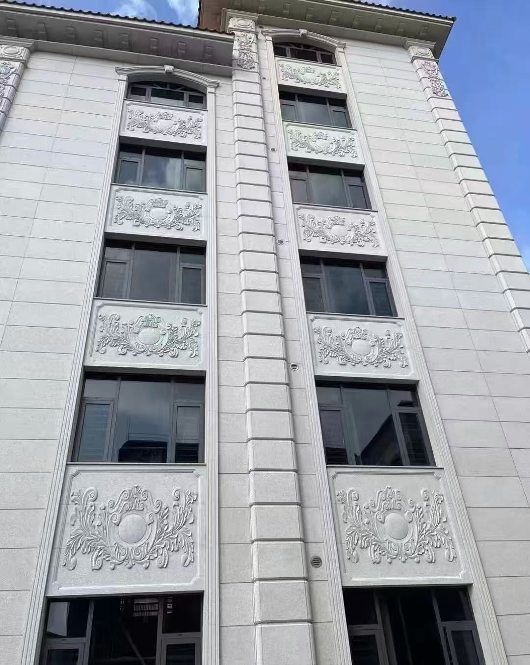 临汾 白麻荔枝面花岗岩别墅外墙干挂