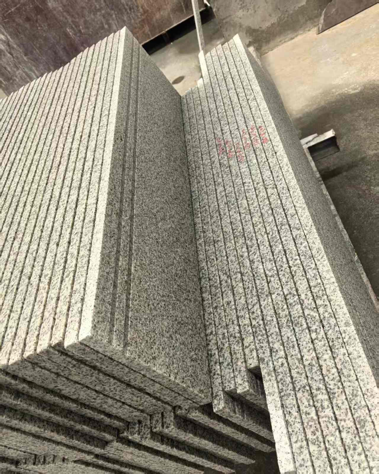 临汾 白麻荔枝面花岗岩楼梯踏步