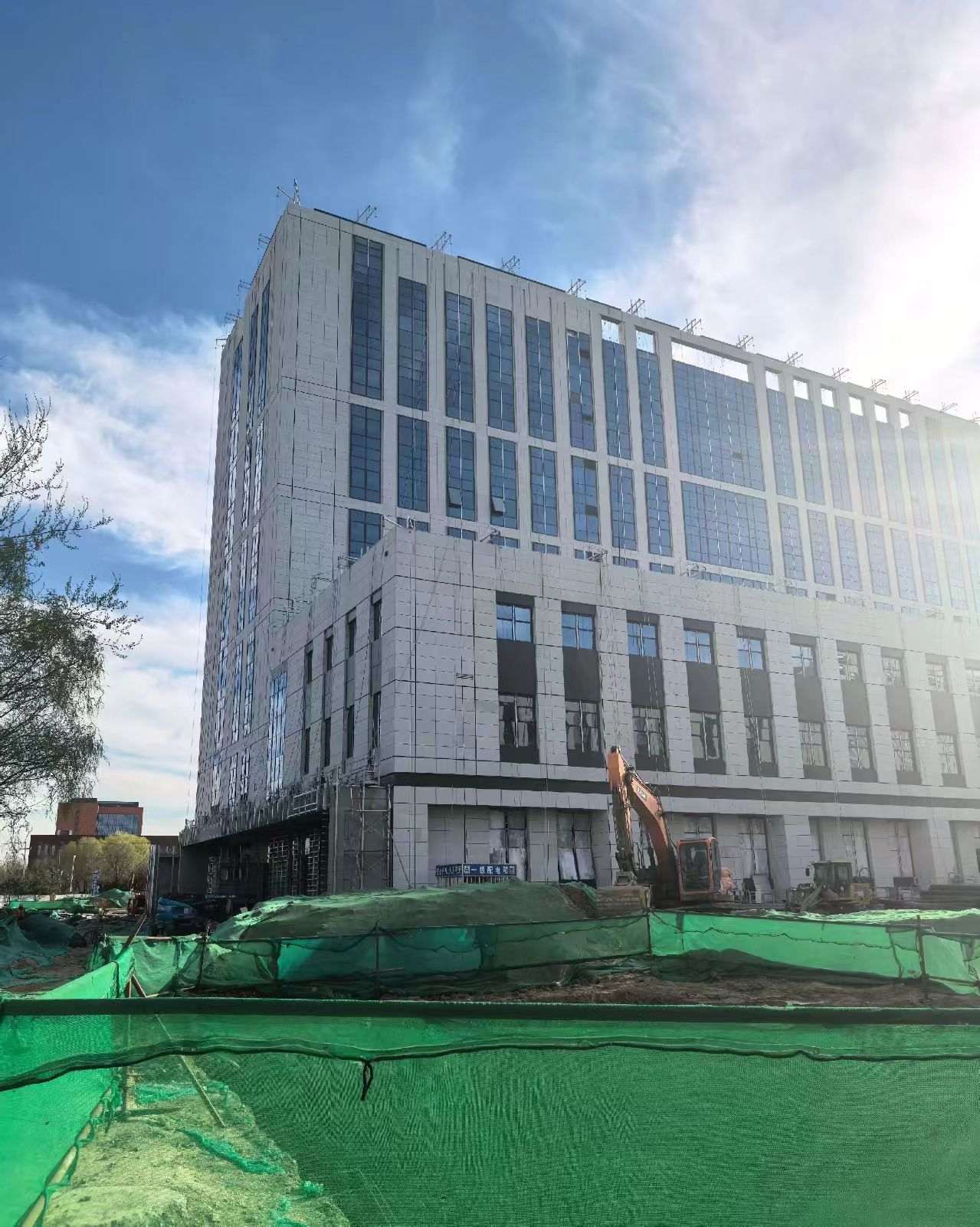 临汾 白麻花岗岩石材外墙干挂