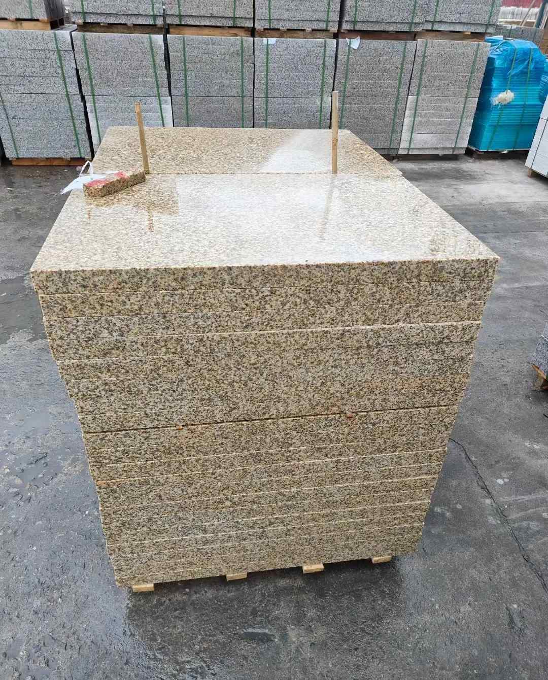 临汾 湖北黄金麻花岗岩石材荔枝面外墙石材