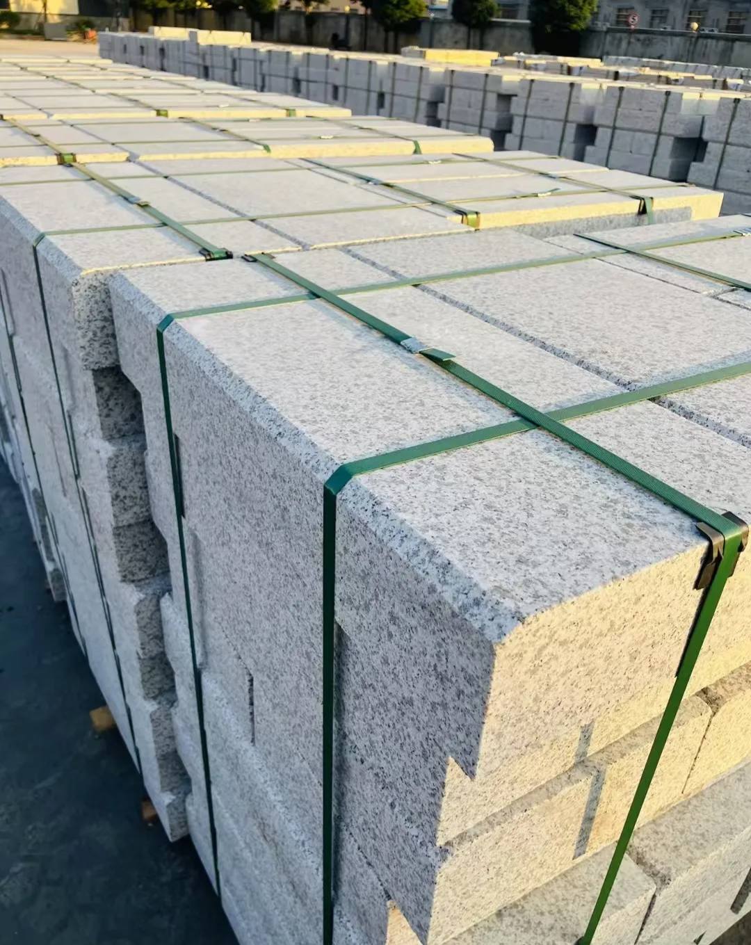 临汾 白麻花岗岩路沿石，马路牙子，路缘石，平石，立缘石等