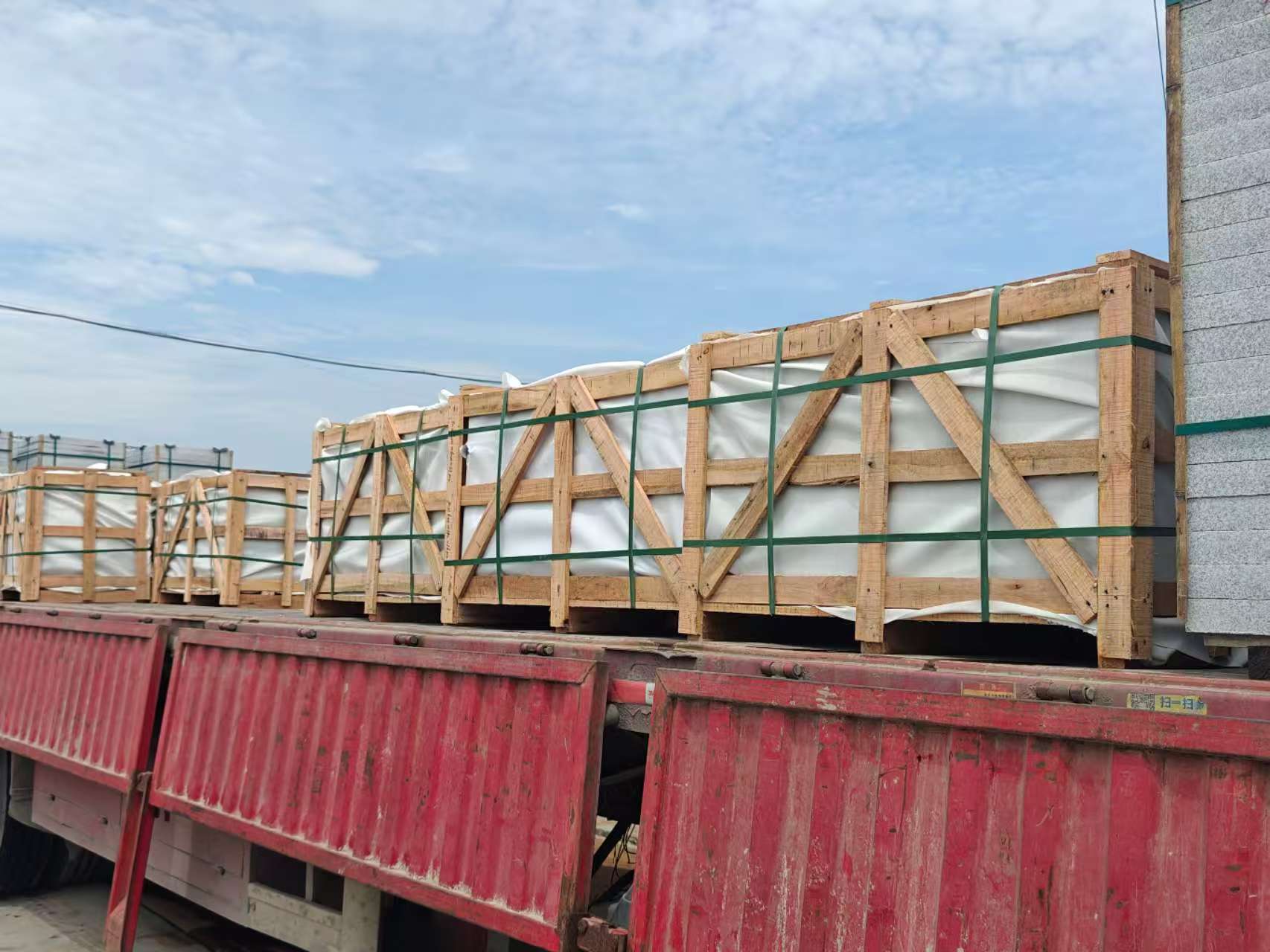 临汾 芝麻白花岗岩地铺石出口专车-泰国游